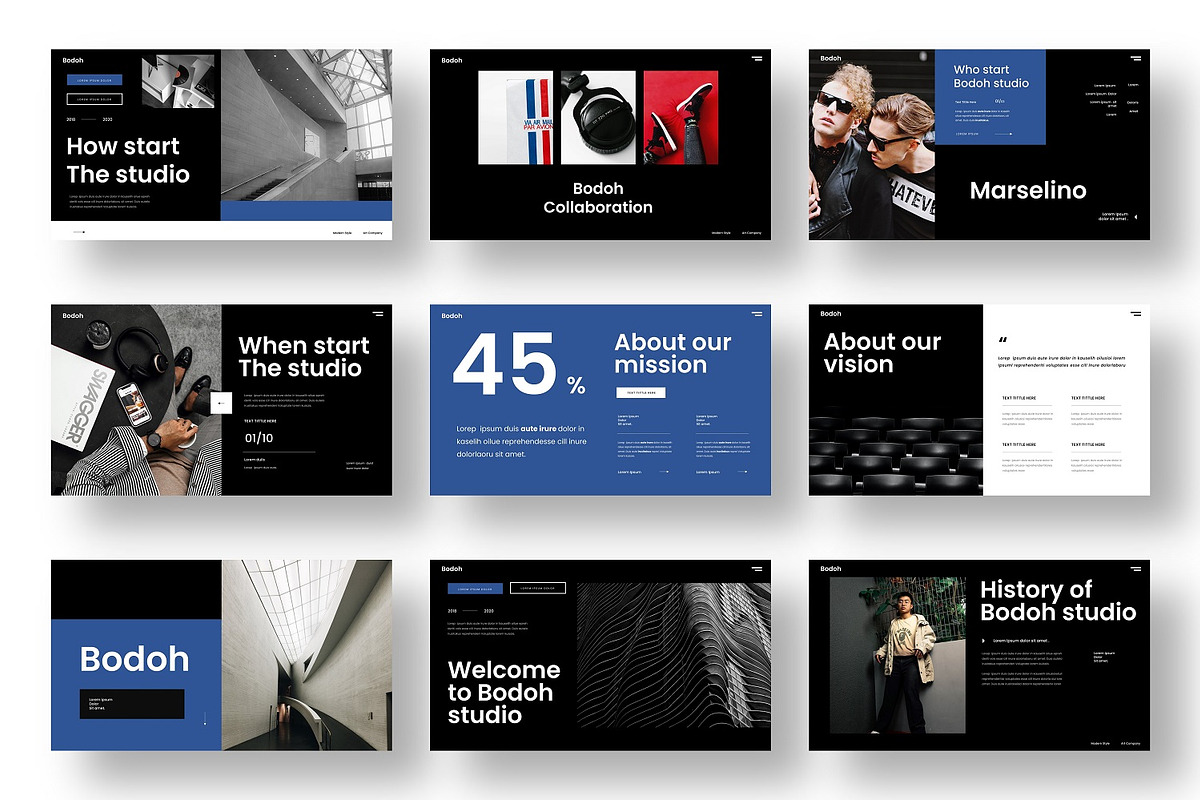 Bodoh – Business Keynote Template, a Presentation Template by Dens Creative Studio (Photo 2 of 6)