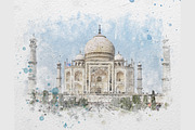 Watercolor Photo Effect, a Layer Style Add-On by dx_vect (Thumbnail 2 of 3)