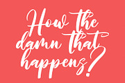 Shineshort Script Font, a Script Font by Maulana Creative (Thumbnail 5 of 8)