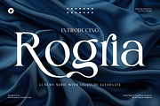 Rogria Serif - Luxury Modern Elegant, a Serif Font by roomspace creative lab (Thumbnail 1 of 12)