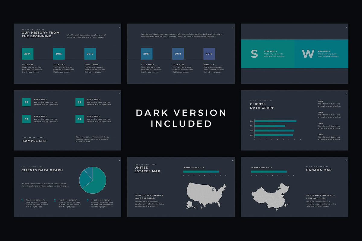 Phantom Minimal PowerPoint Template, a Presentation Template by slidequest