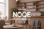 Noqe | Elegant & Modern Serif Typefa, a Font by Astuti Studio (Thumbnail 1 of 16)