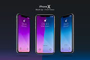 Mockup Composition Iphone X, an iPhone Mockup by ByronDMD (Thumbnail 3 of 5)