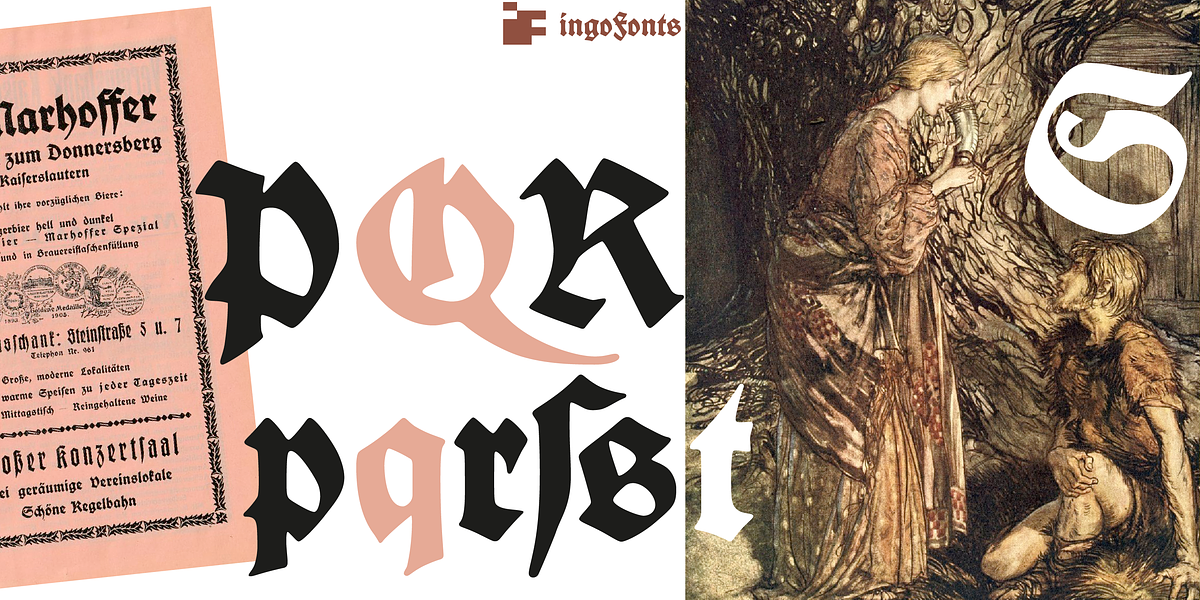 Koch Schrift, a Blackletter Font by ingoFonts (Photo 6 of 10)