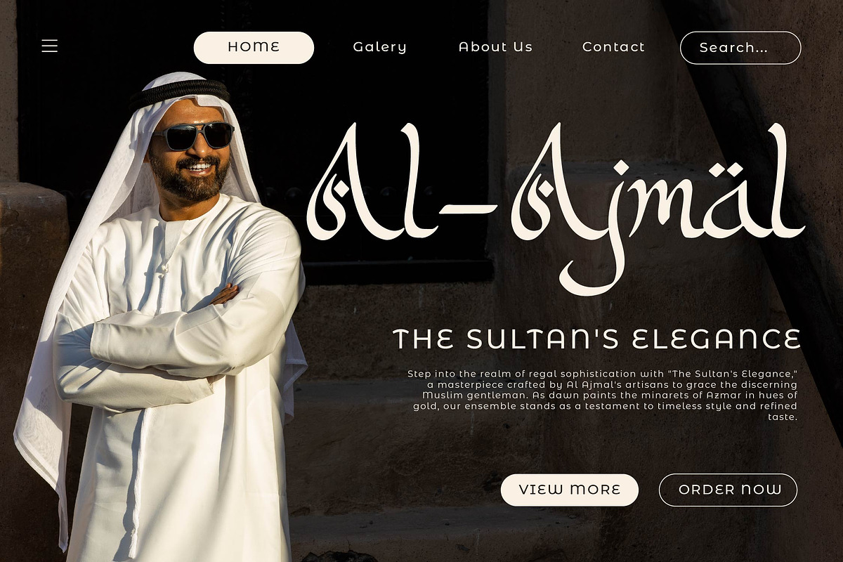 Mutafa’il | Arabic Style Typeface, a Script Font by gracetype_studio (Photo 6 of 14)
