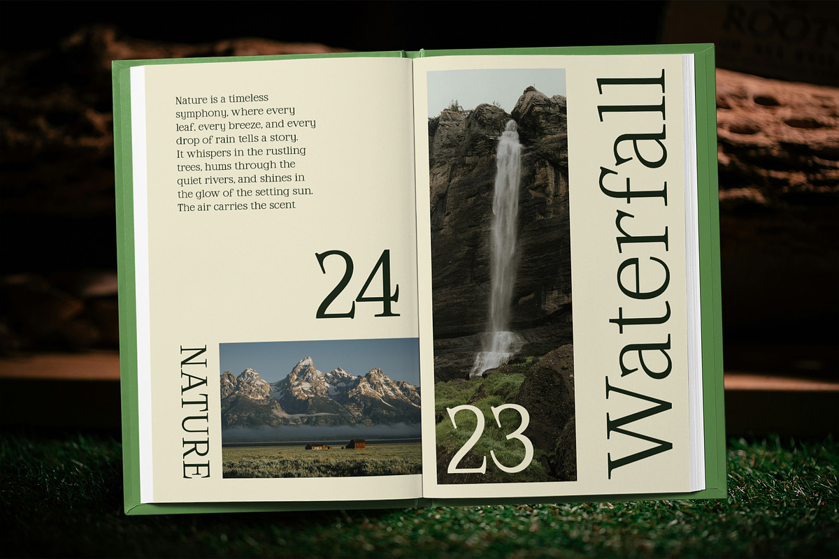 CS Hiera – Classic Font, a Serif Font by Craft Supply Co. (Photo 4 of 8)