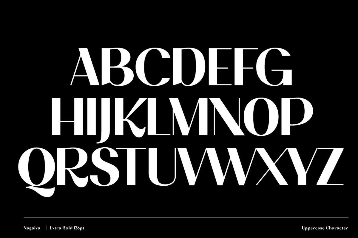 Nagaiya - Font Family With Variable, a Sans Serif Font by Identy Studio (Photo 6 of 16)