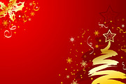 Christmas and New Year Backgrounds, a Decorative Illustration by TAlex (Thumbnail 2 of 6)