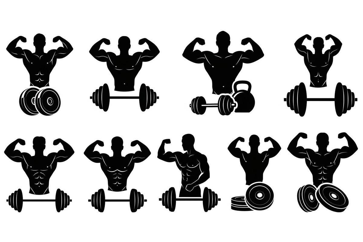 Ultimate Fitness Gym Vector Bundle, an Illustration by Creativeshirt (Photo 37 of 51)