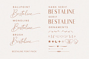 Bestaline Font Collection, a Script Font by Typebae (Thumbnail 2 of 14)