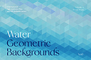 Water Geometric Background, a Pattern Graphic by Tori Design (Thumbnail 1 of 7)