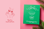 Holiday vibes, hand drawn clip art, a Graphic by venimo (Thumbnail 6 of 10)