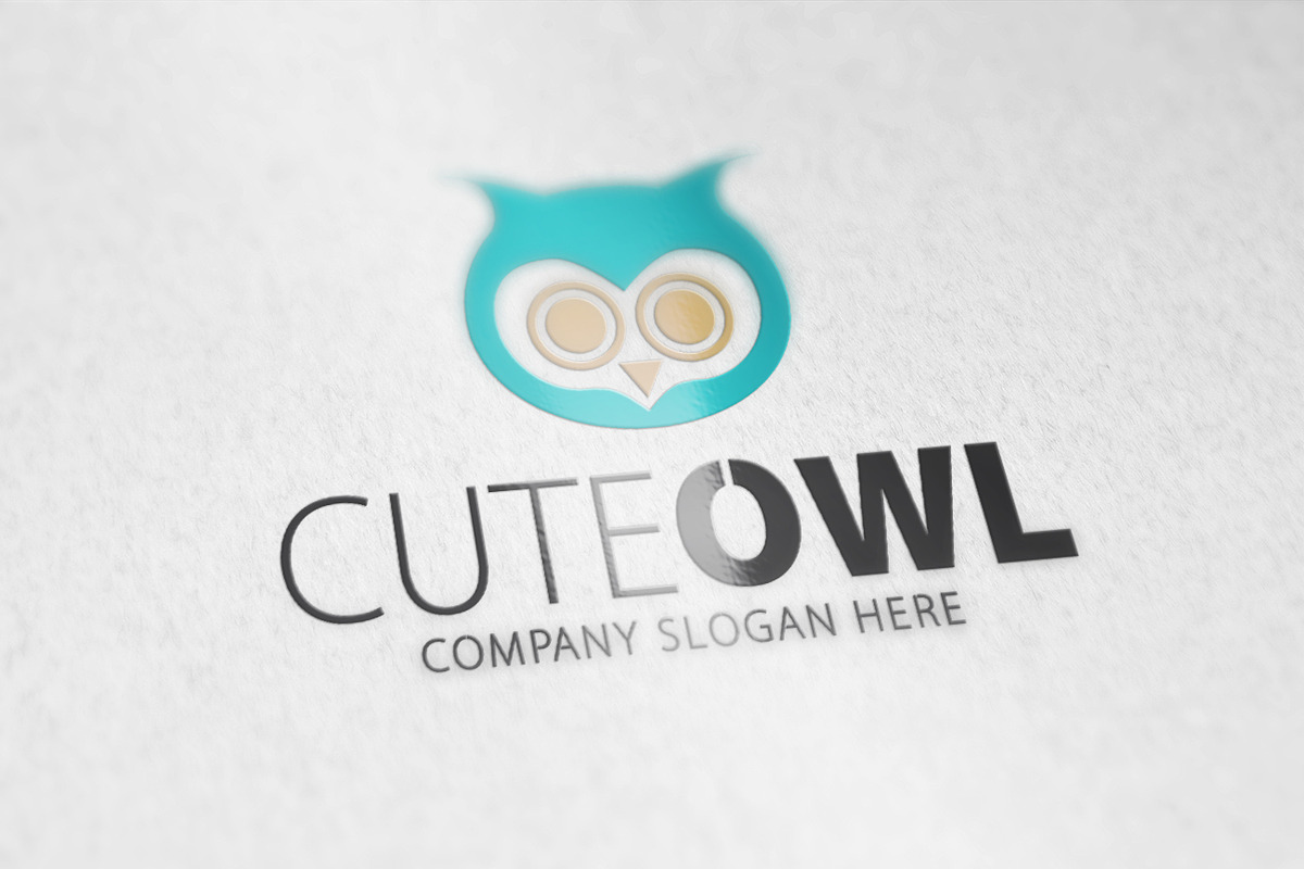 Cute Owl Logo, a Branding & Logo Template by Creative Dezing (Photo 4 of 6)