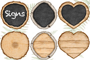 Forest Wonders Watercolor clipart, an Illustration by Happy Sloth Graphics (Thumbnail 11 of 16)