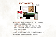 Xmas Newsletter Template for Canva, a Marketing Template by Digital By Nikoleta (Thumbnail 9 of 10)