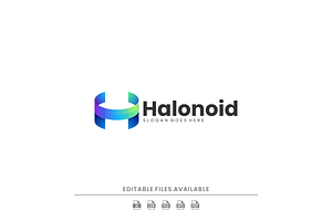 Gradient Modern Letter H Logo Design, a Branding & Logo Template by Artnivora.Std
