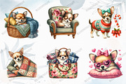 Cozy Chihuahua Dog Clipart, a Graphic by designcity5 (Thumbnail 3 of 5)