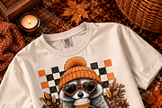 Fall Raccoon 16 PNG Cute Designs, an Animal Illustration by ElDesignState (Thumbnail 21 of 21)