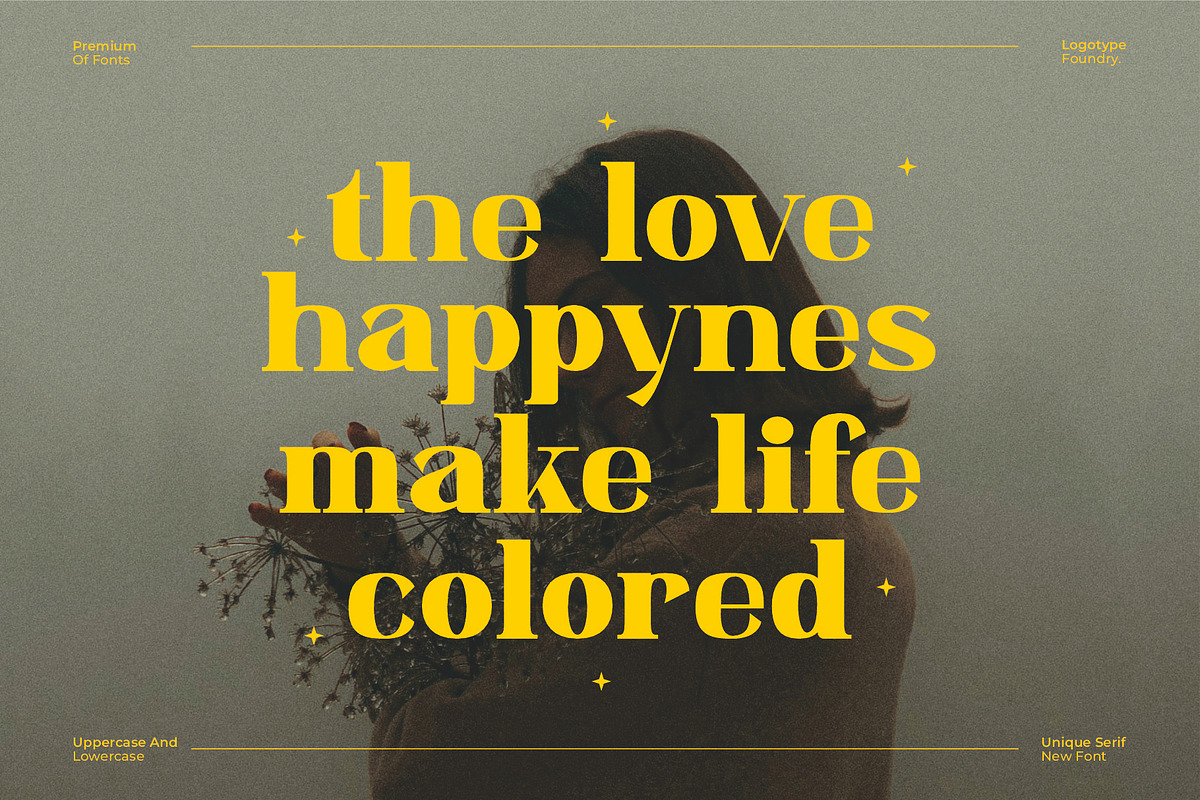 Megants || Unique Serif Font, a Serif Font by Idea Studio (Photo 3 of 5)