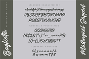 Baglietta Modern Stylish Script Font, a Script Font by Ronny Studio (Thumbnail 9 of 9)