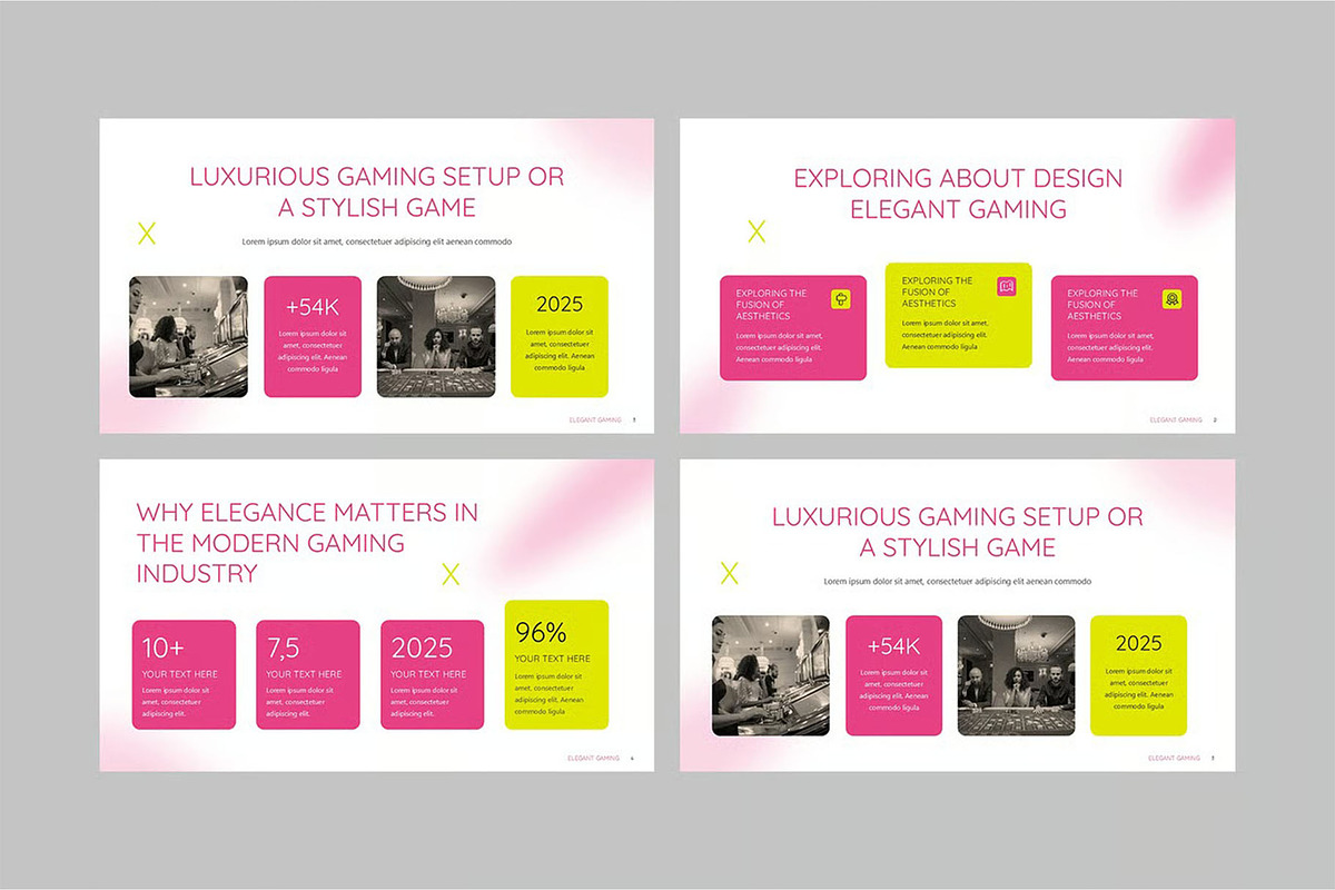 Elegant Gaming GSlides, PPoint, a Presentation Template by Fit-tee (Photo 3 of 4)