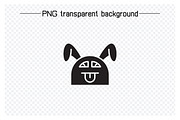 Rabbit Emojis Vector Set, an Animal Illustration by Designfour (Thumbnail 5 of 7)