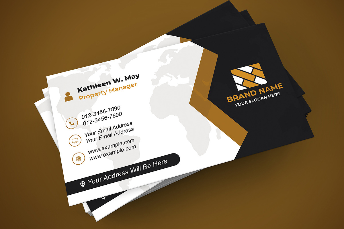 Modern Visiting Card Design, a Business Card Template by Mohammad Sarfaraz (Photo 2 of 5)