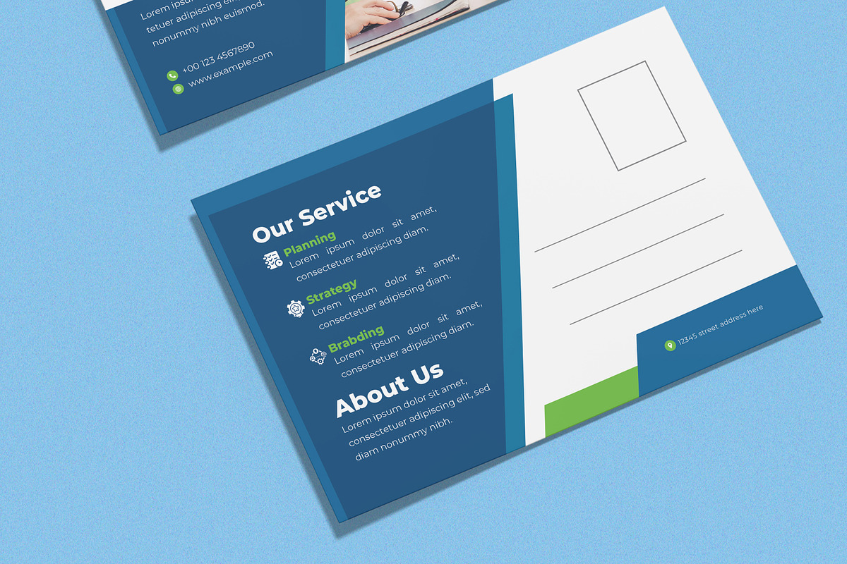 Digital Marketing Agency Post Card, a Card Template by MightyDesign (Photo 6 of 8)