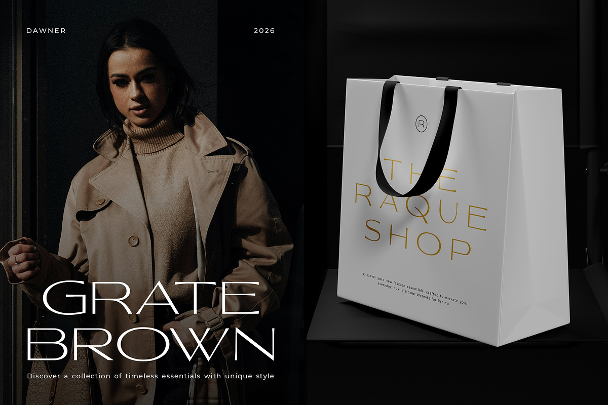 Dawner - Luxury Wide Thin Sans Serif, a Sans Serif Font by Typia Nesia (Photo 8 of 12)