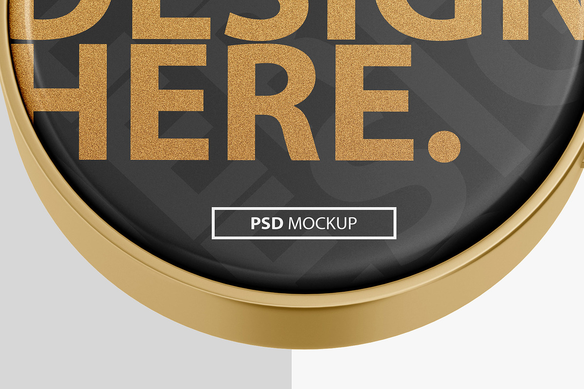 Round Signboard PSD Mockup, a Product Mockup by GreatFruit (Photo 6 of 7)
