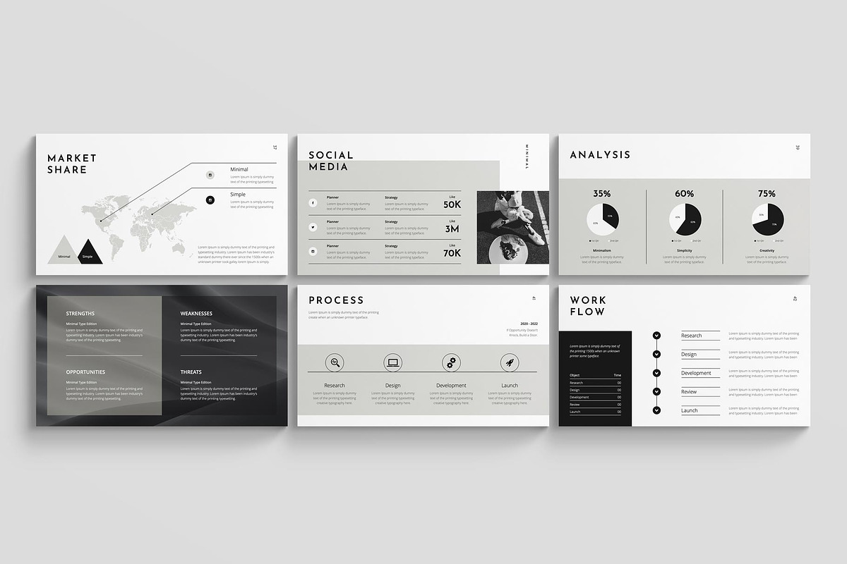Strategy Presentation Template, a Presentation Template by E-Type (Photo 9 of 10)