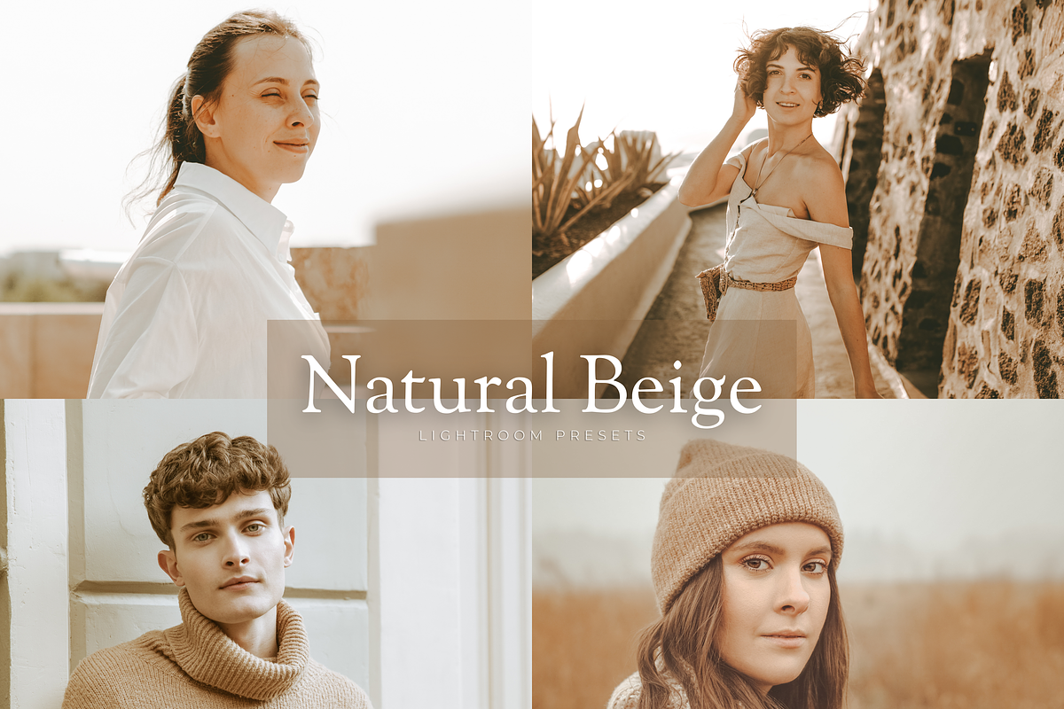 12 Natural Beige Lightroom Presets, a Preset Add-On by RamsaGraphi (Photo 1 of 10)