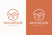 Mountain Logo Water Droplet, a Branding & Logo Template by Signatoro (Thumbnail 2 of 3)