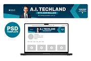 Technology Tech Youtube Banner, a Social Media Template by Vaughn Studios (Thumbnail 1 of 5)