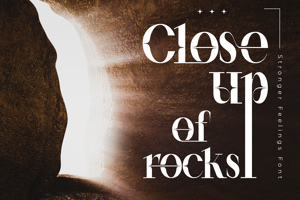 Stronger Feelings Font, a Serif Font by 177Studio (Photo 3 of 9)