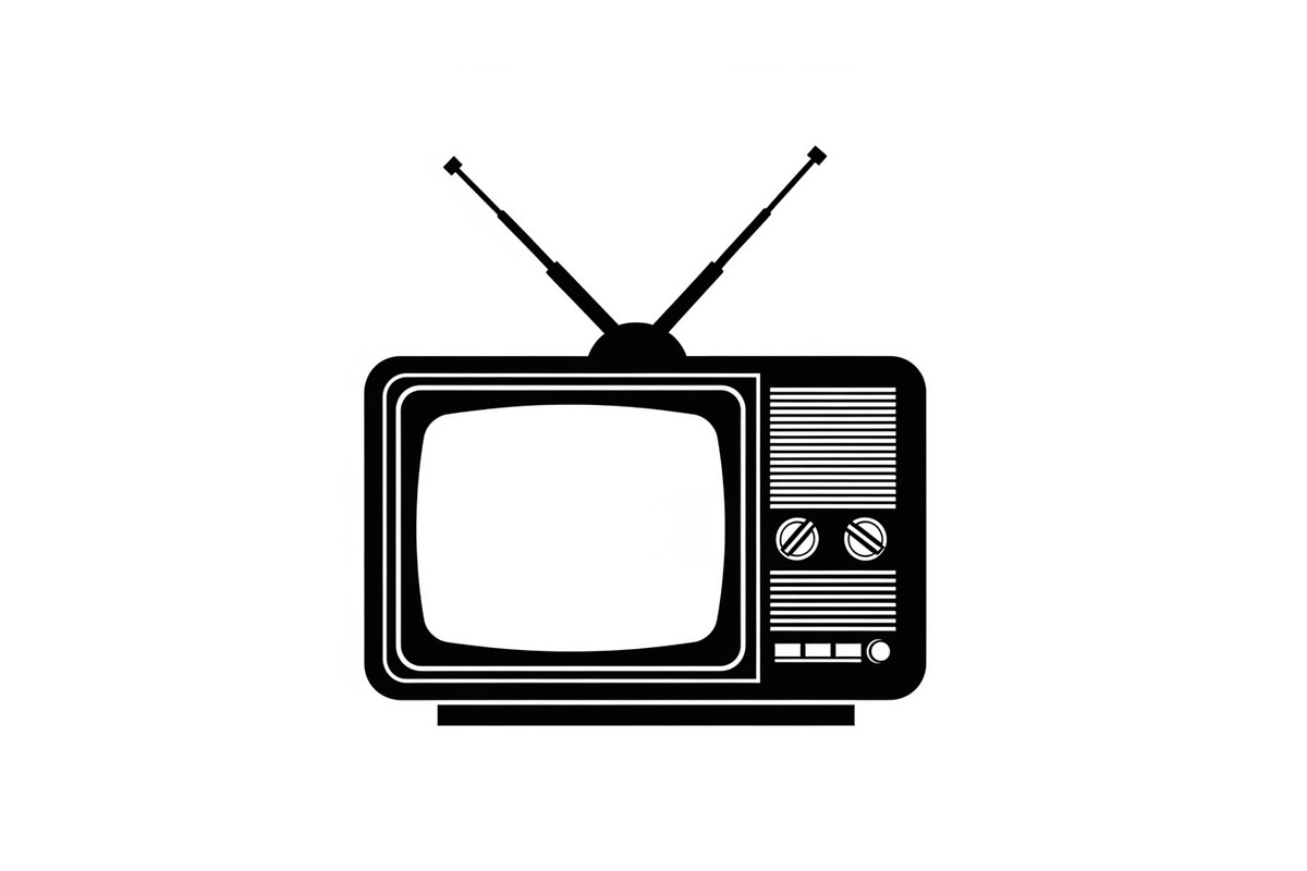 Retro Television Minimal Silhouette, a Graphic by hafijul (Photo 13 of 14)