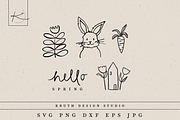 EASTER BUNDLE / illustration svg png, a Decorative Illustration by KruthDesign (Thumbnail 6 of 7)
