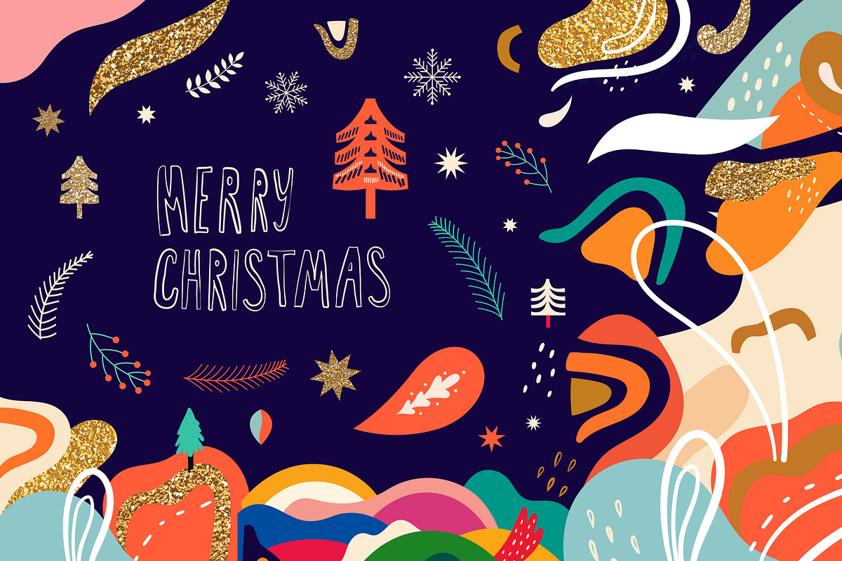 Magic Christmas collection, a Decorative Illustration by MoleskoStudio (Photo 5 of 17)