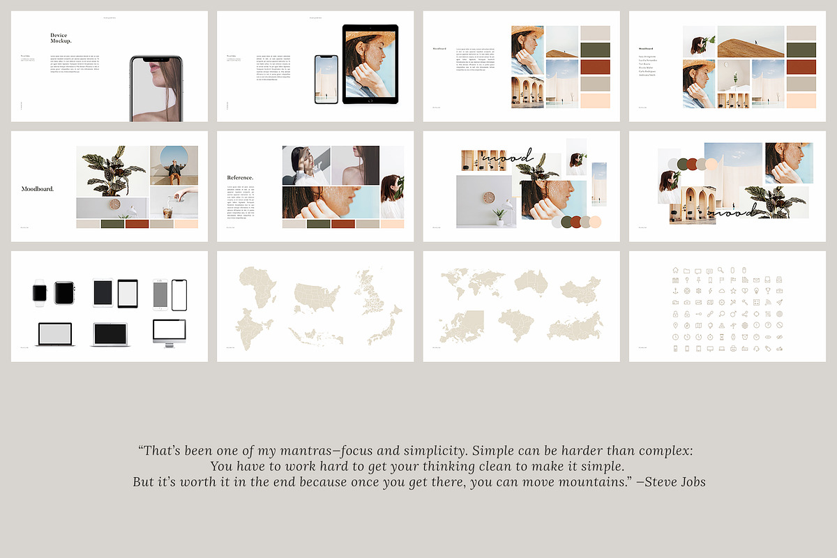 KALINA - Keynote Brand Guidelines, a Presentation Template by Elokka Std. (Photo 9 of 9)