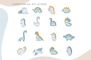 Dino Boy SVG, an Object Graphic by Happy Letters (Thumbnail 8 of 15)