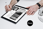 50 Pages Newsletter Canva Template, a Print Template by Digital By Nikoleta (Thumbnail 7 of 10)