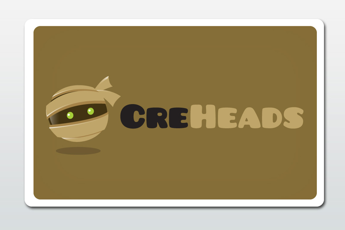 CreHeads - Fun Creature Heads Logo, a Branding & Logo Template by Louis D. Wiyono (Photo 3 of 4)