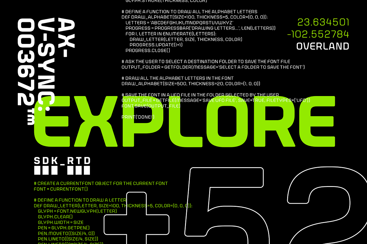 Overland - Modern Sans Serif, a Sans Serif Font by YockMercado (Photo 2 of 6)