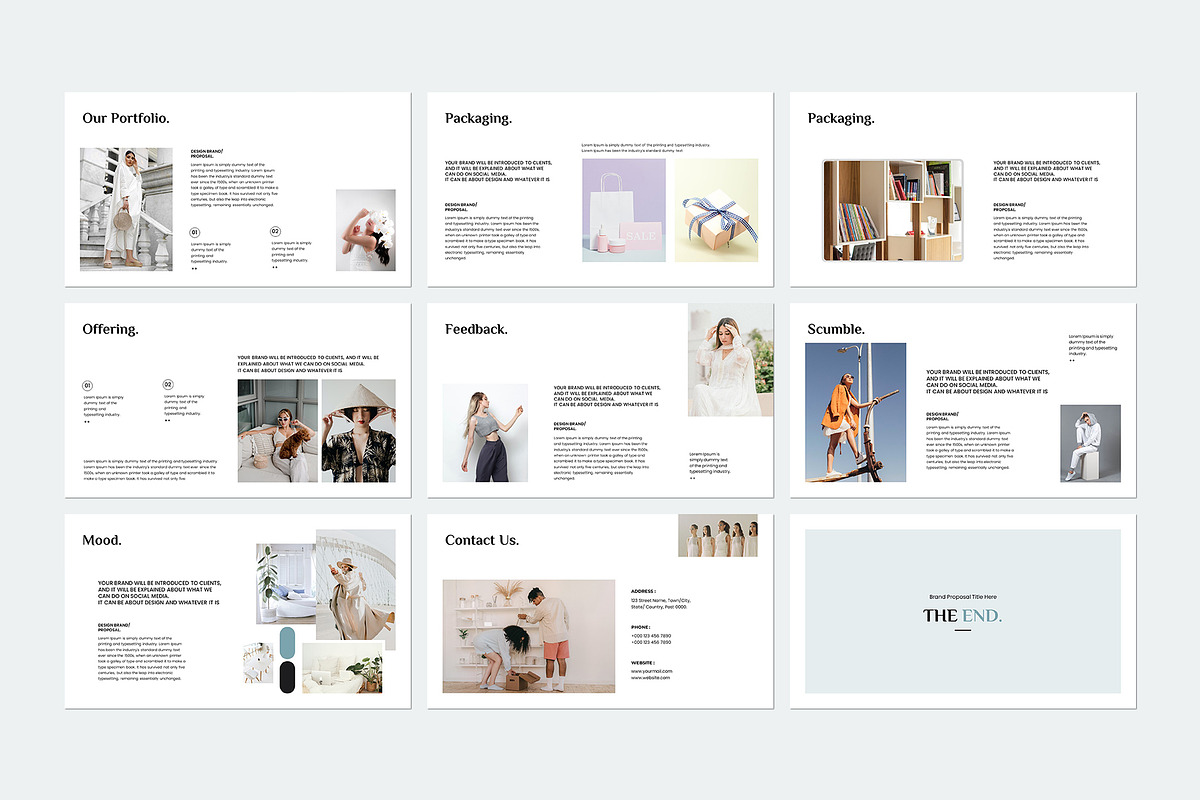 Brand Proposal Template preview 6