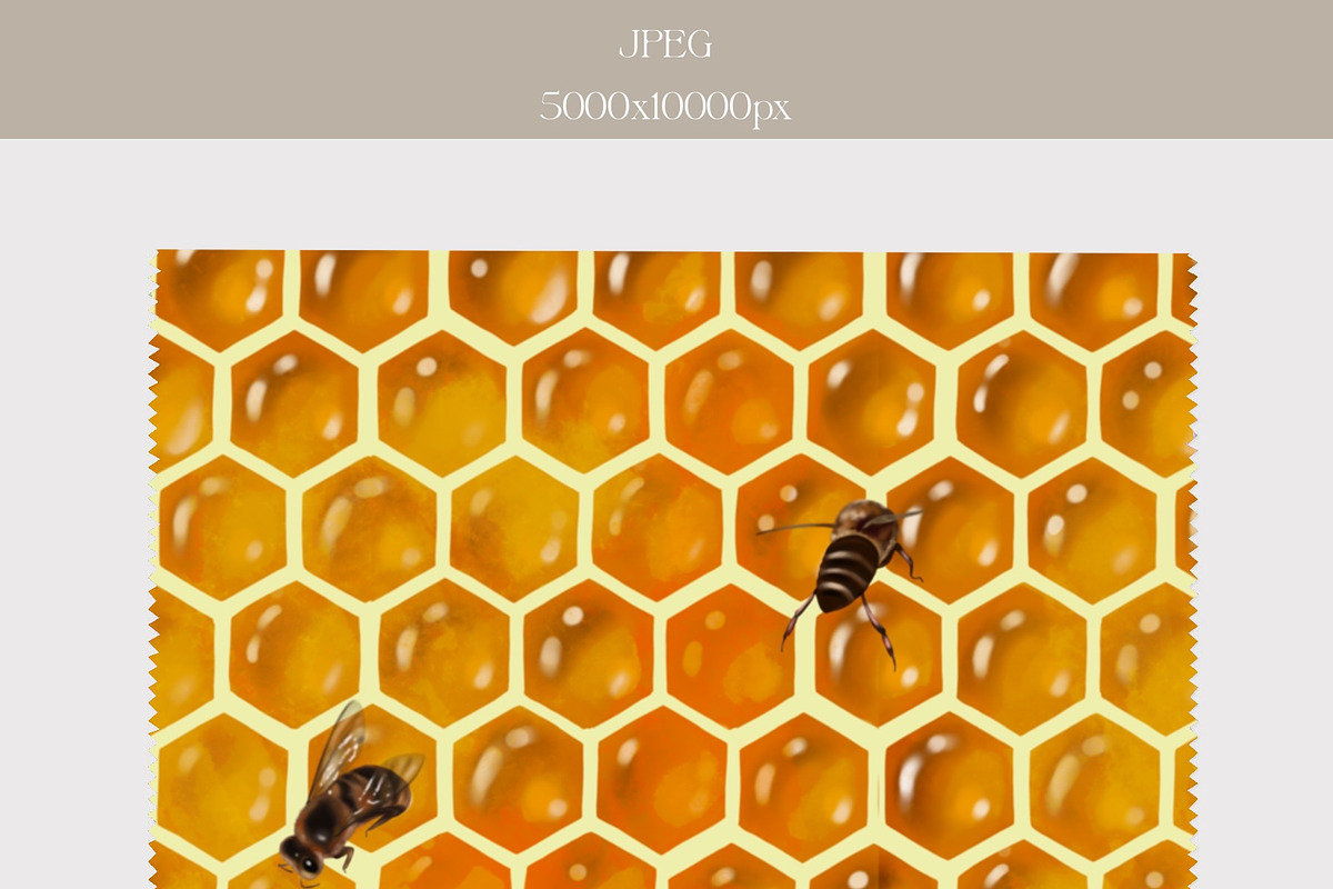 Honey Bee - Watercolor Breakfast, an Illustration by NNclipart (Photo 7 of 8)