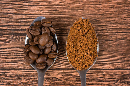 Background with assorted coffee, cof, a Food & Drink Photo by AlexBush