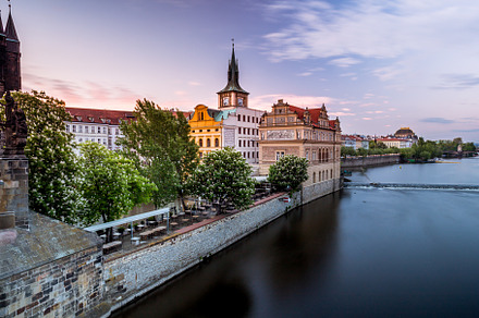 Prague morning containing czech, charles, and place, a Holiday Photo by PhotoVision Pavel Rezac