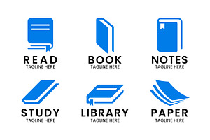 Book Education Logo Collection, a Branding & Logo Template by Signatoro