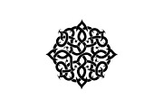 Mandala Floral Ornament Pack, an Object Graphic by yasushie (Thumbnail 6 of 7)