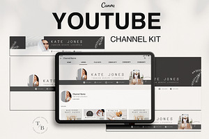 YouTube Channel Branding Kit | Canva